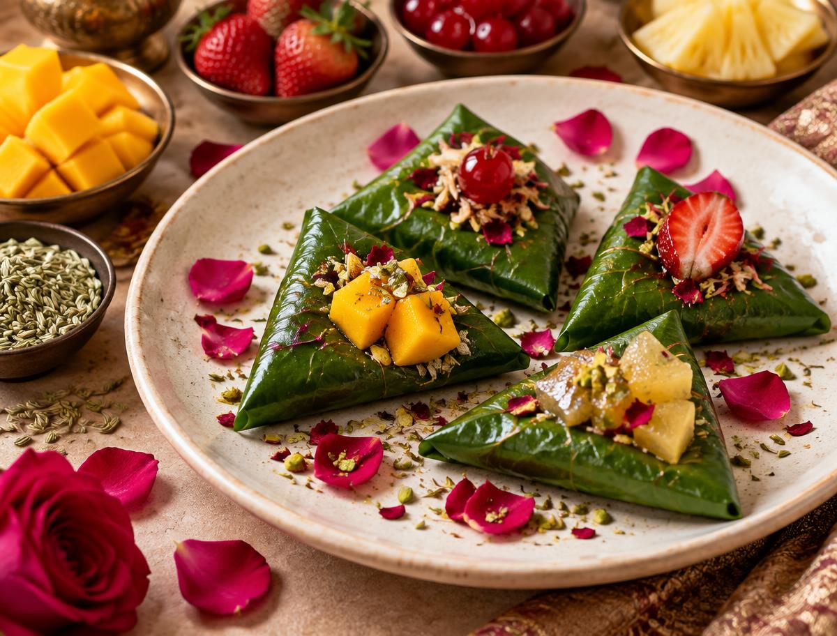 Fruit paan sample presentation